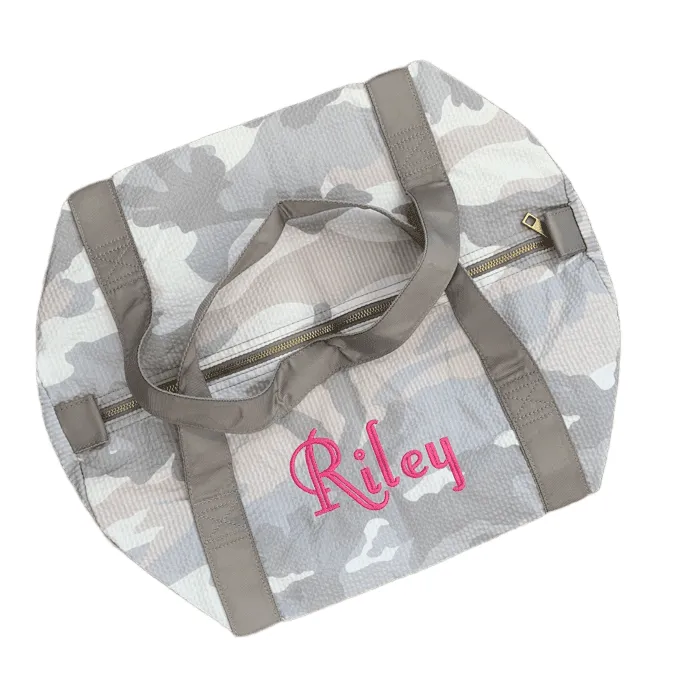 Camo Duffel Bag
