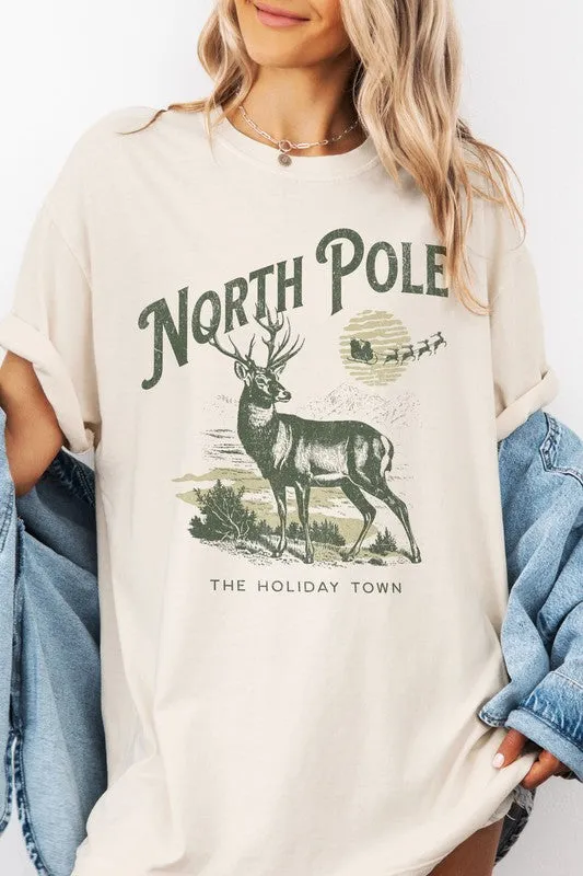 Christmas Garment Dye Graphic Tee