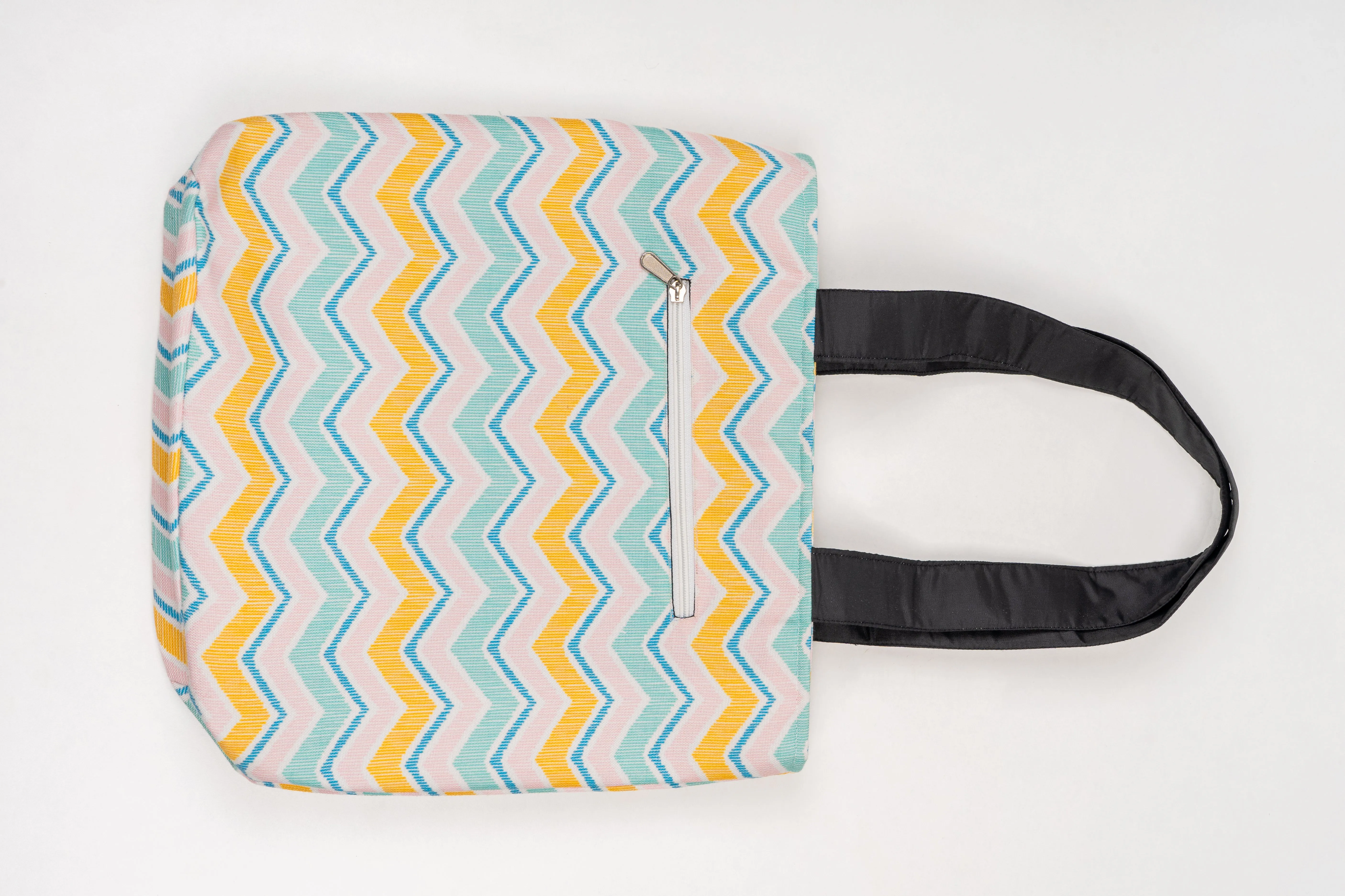 Dual Zippered Multi-Use rPET Totes