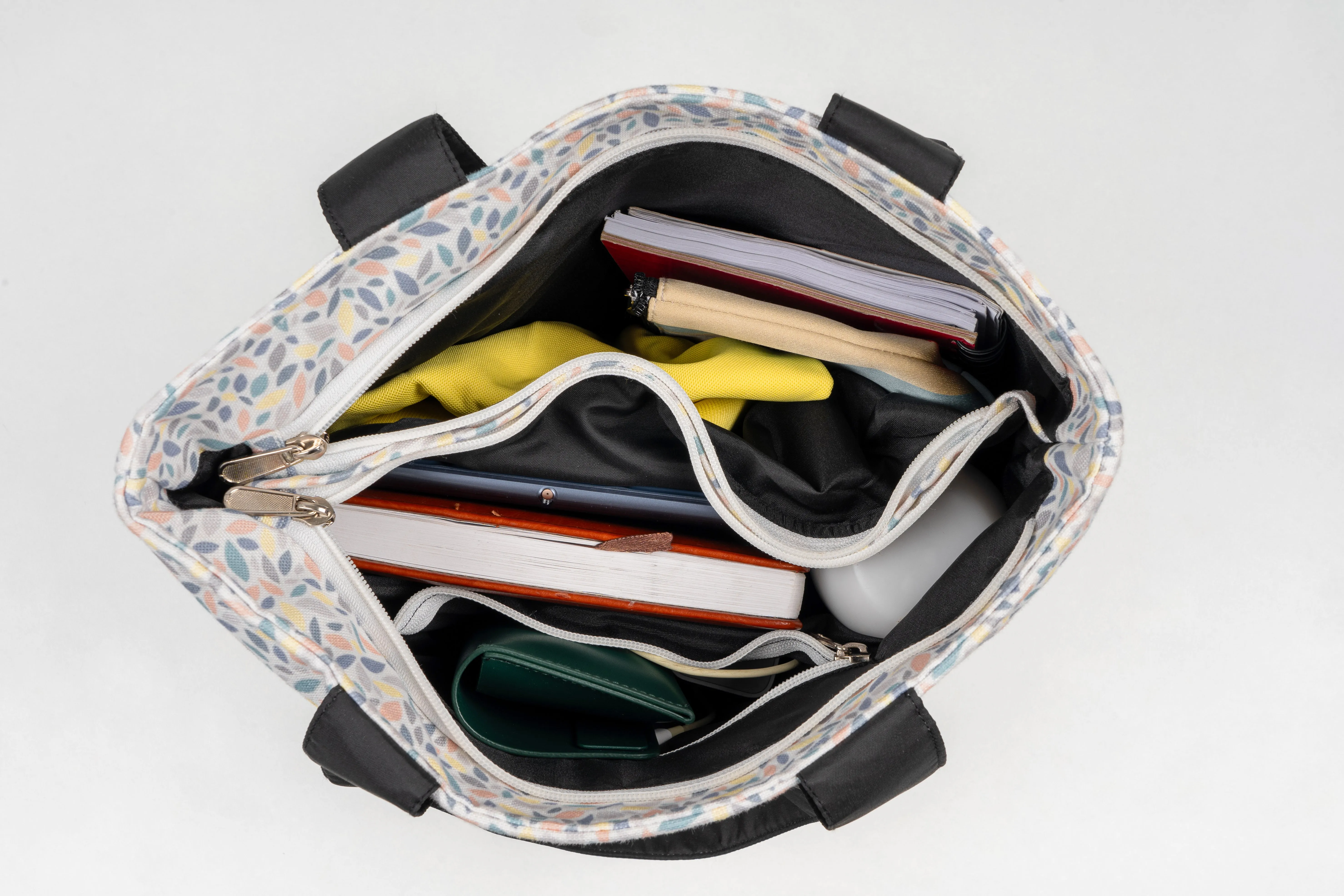 Dual Zippered Multi-Use rPET Totes