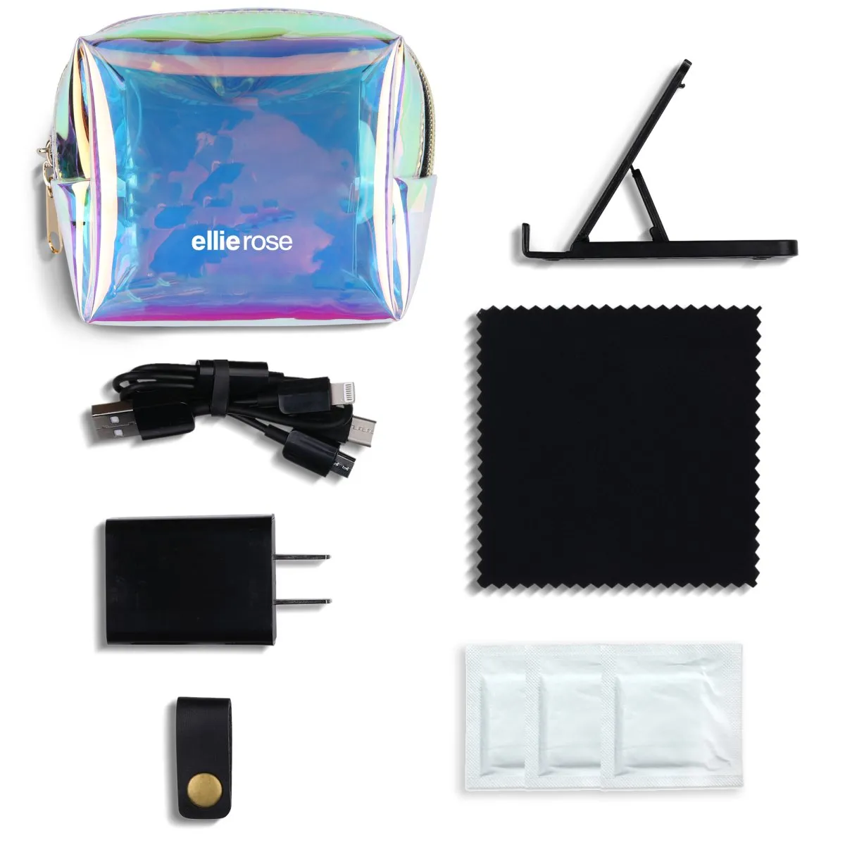 Ellie Rose - Tech Essentials 8-Piece Kit - Holographic