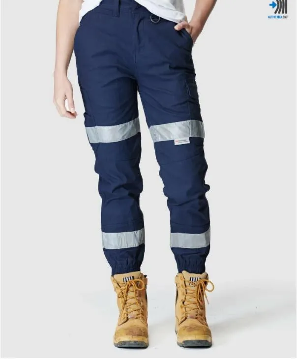 ELWD EWD507 WOMENS REFLECTIVE CUFFED PANT