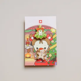 Enamel Pin - Cozy Holiday Party Pin Set