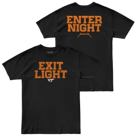 Exit Light Enter Night Virginia Tech x Metallica 100% Cotton Tee