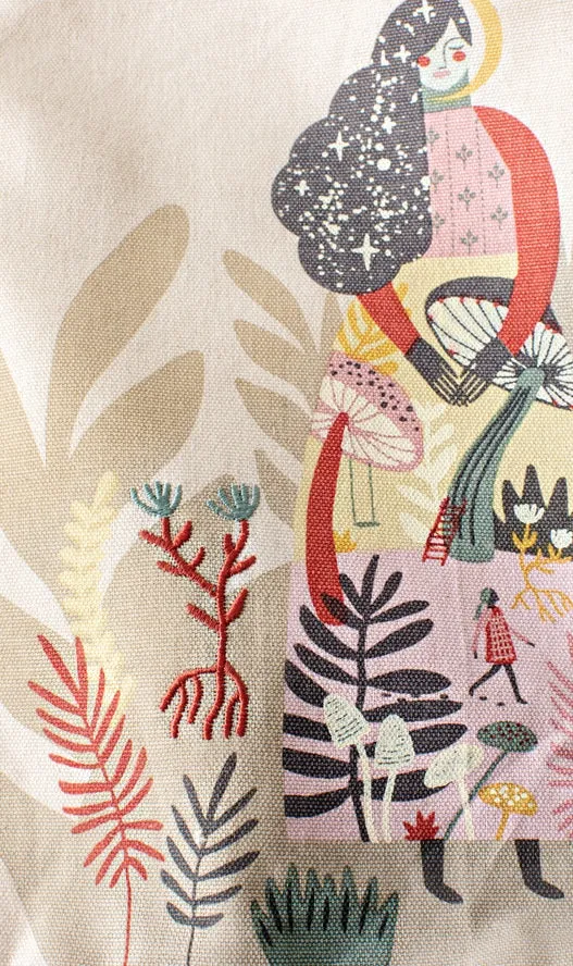 FAR AND AWAY CANVAS TOTE BAG BY DANICA STUDIO
