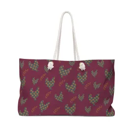 Farmhouse Bag / Rooster Weekender Bag
