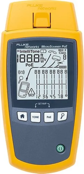 Fluke Networks MS-POE MS-POE, MicroScanner POE Cable Verifier