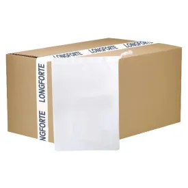 FULL CARTON - 100 x Premium Drawstrings with Stopper - Canvas - White - 30cm x 45cm