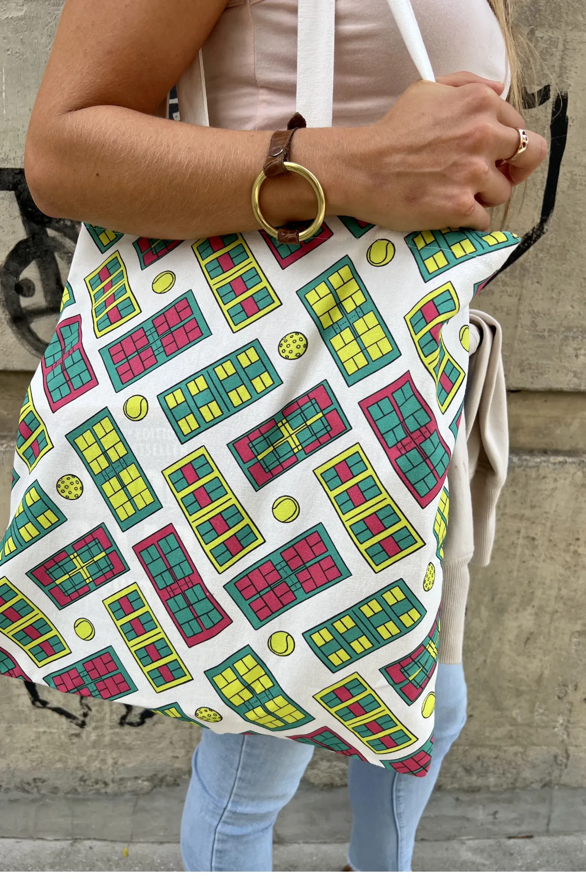 Get Me to the Courts Stat Tote Bag