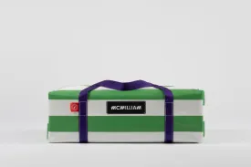 Green Large Holdall (50L) - Classic Stripe