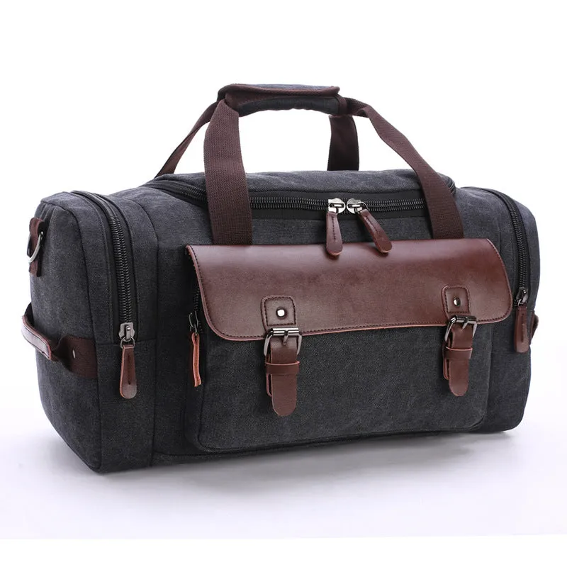 Large Capacity Canvas Traveling Duffel Bag