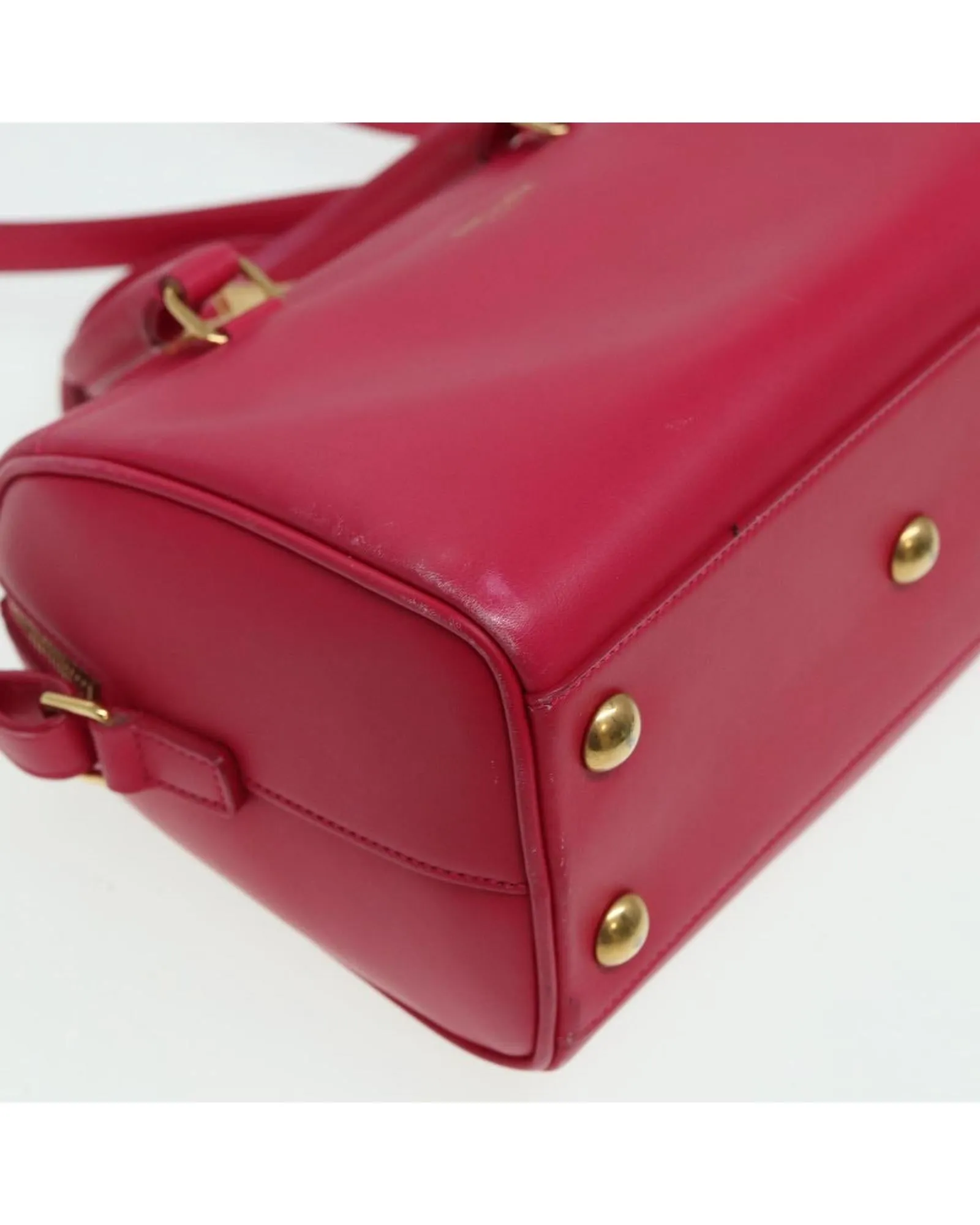 Leather Baby Duffel Hand Bag 2-Way