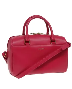 Leather Baby Duffel Hand Bag 2-Way