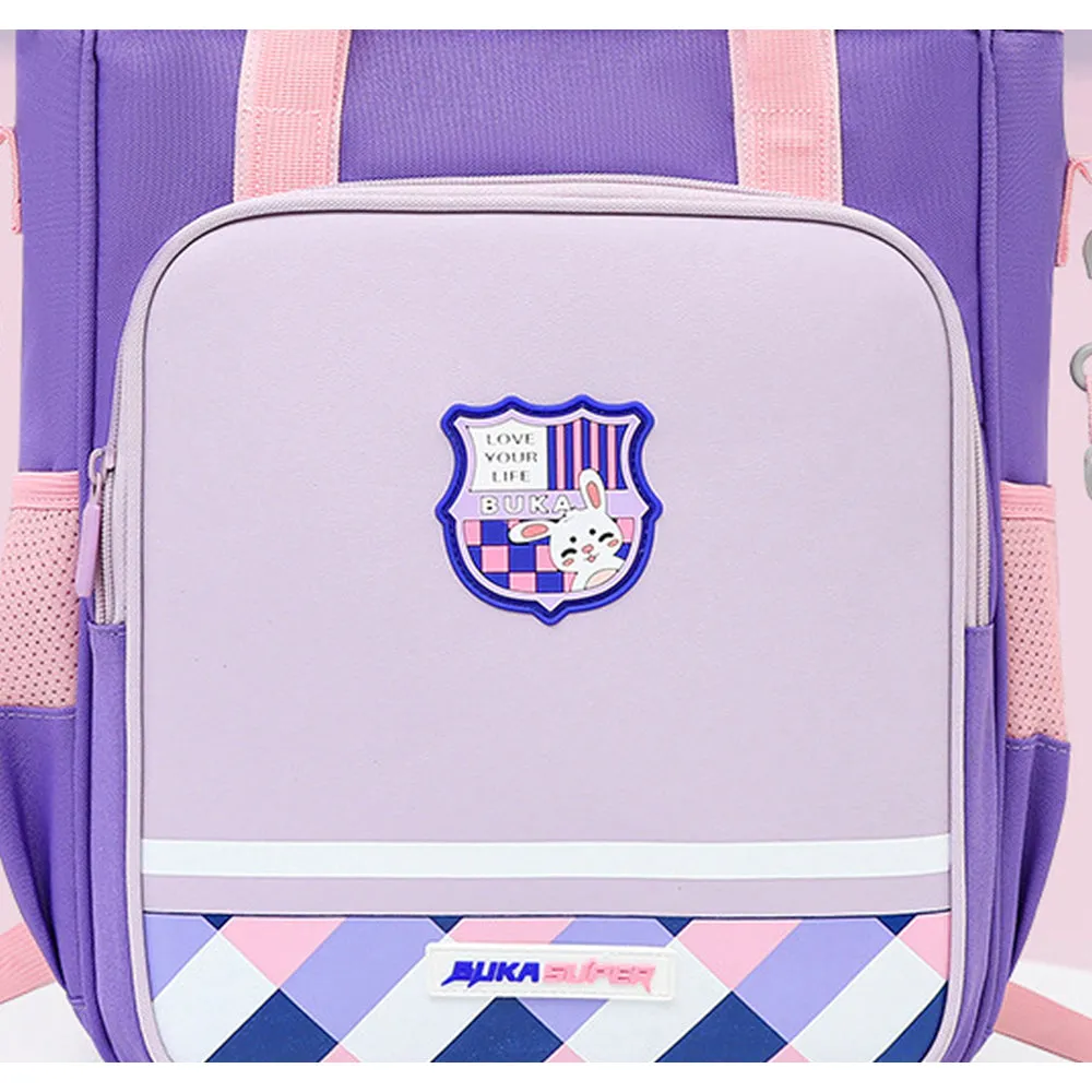 Little Surprise Box, Purple Soccer Theme Shoulder/Backpack Style Bag For Kids