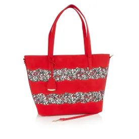 Mijas Red Large Bag (Matches Lydia Shoes) by Ruby Shoo