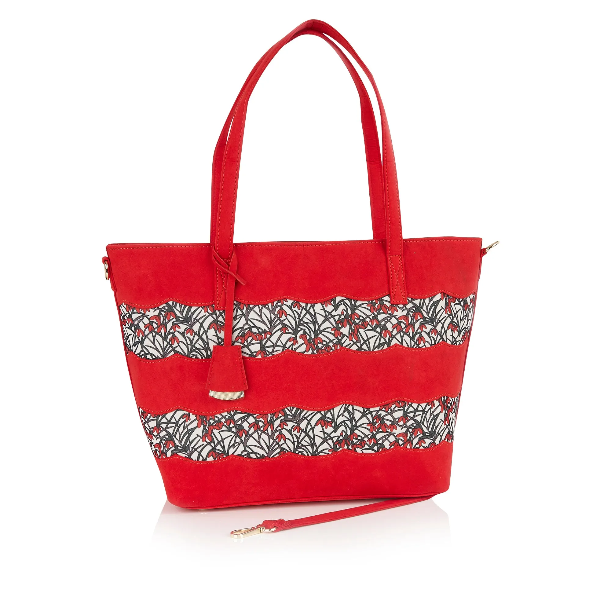 Mijas Red Large Bag (Matches Lydia Shoes) by Ruby Shoo