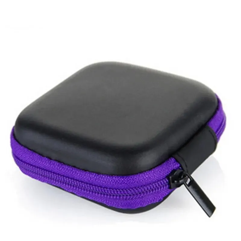 Mini Earphone Case Portable Earbuds Carrying Case