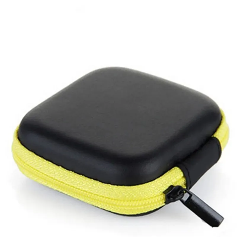 Mini Earphone Case Portable Earbuds Carrying Case