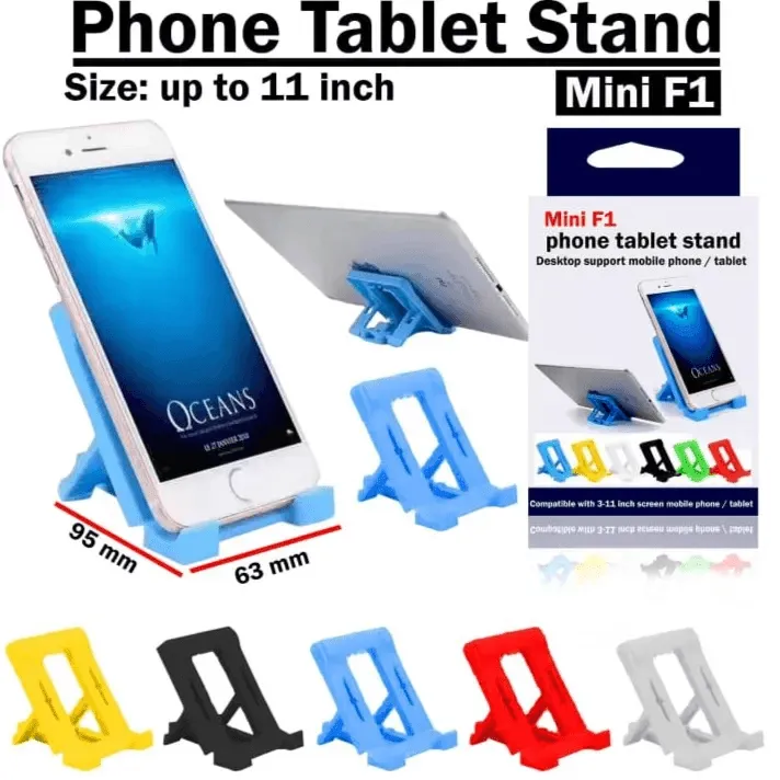 Mini F1 Phone Tablet Stand Cellphone Holder