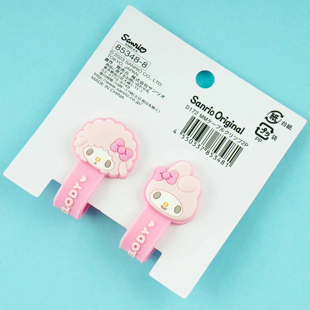 My Melody Cable Organizer Clip Set - 2 pcs