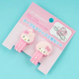 My Melody Cable Organizer Clip Set - 2 pcs