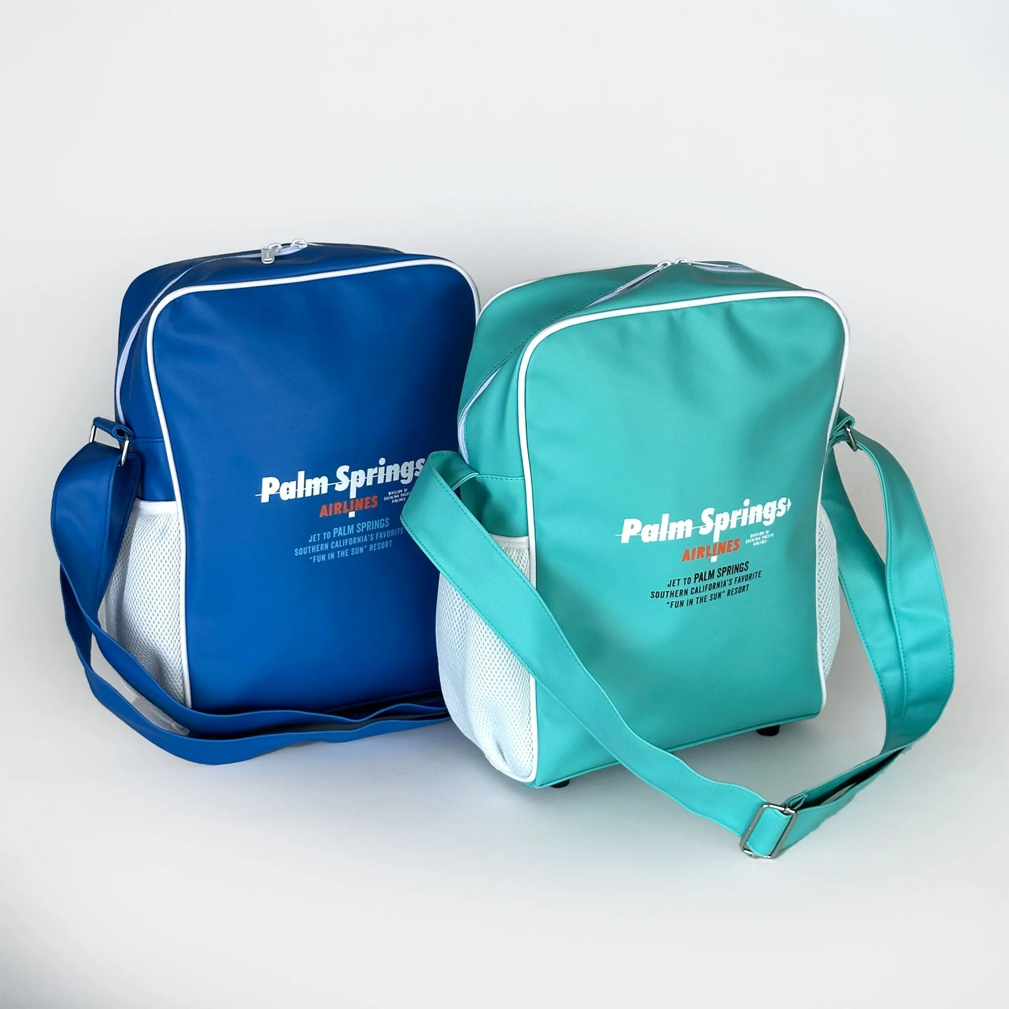 Palm Springs Airlines Flight Bag - Aqua