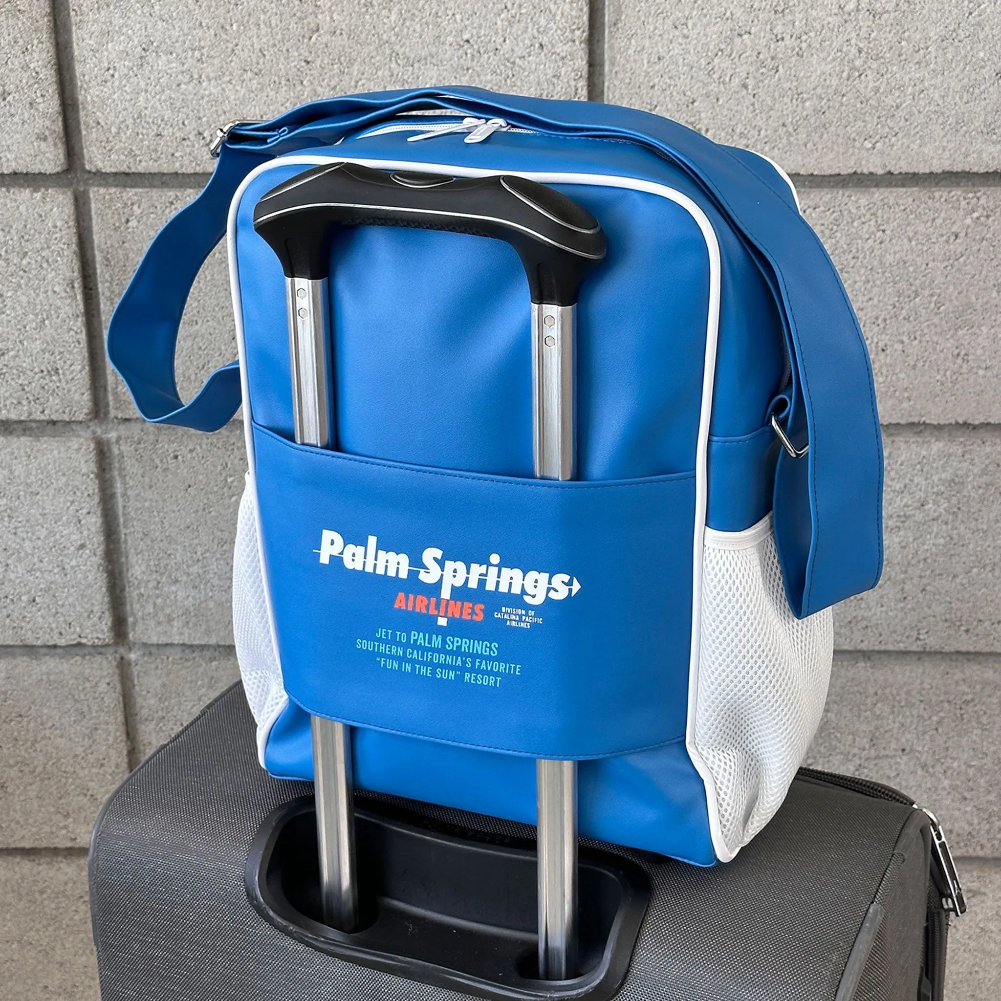 Palm Springs Airlines Flight Bag - Blue