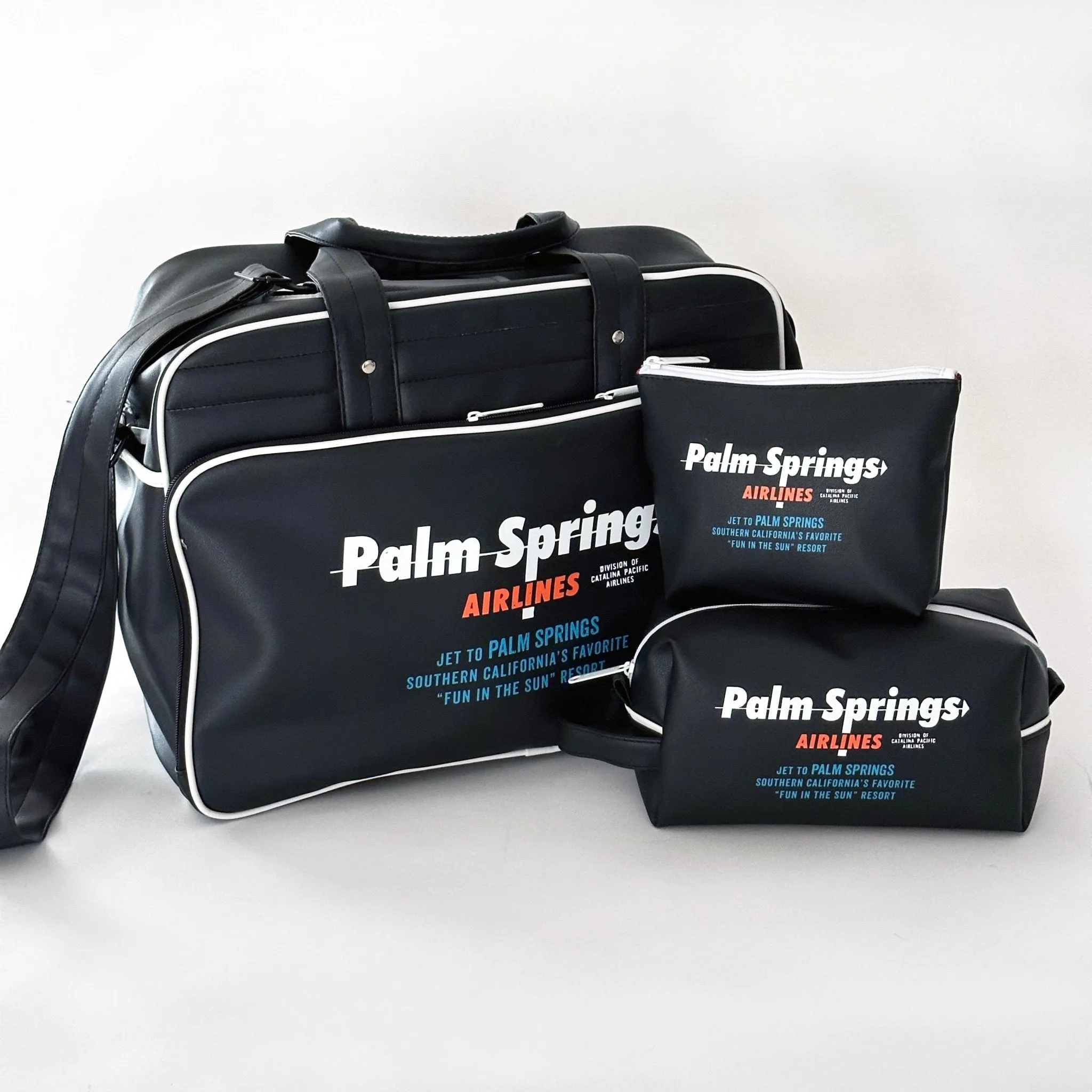 Palm Springs Airlines Toiletry Bag - Black