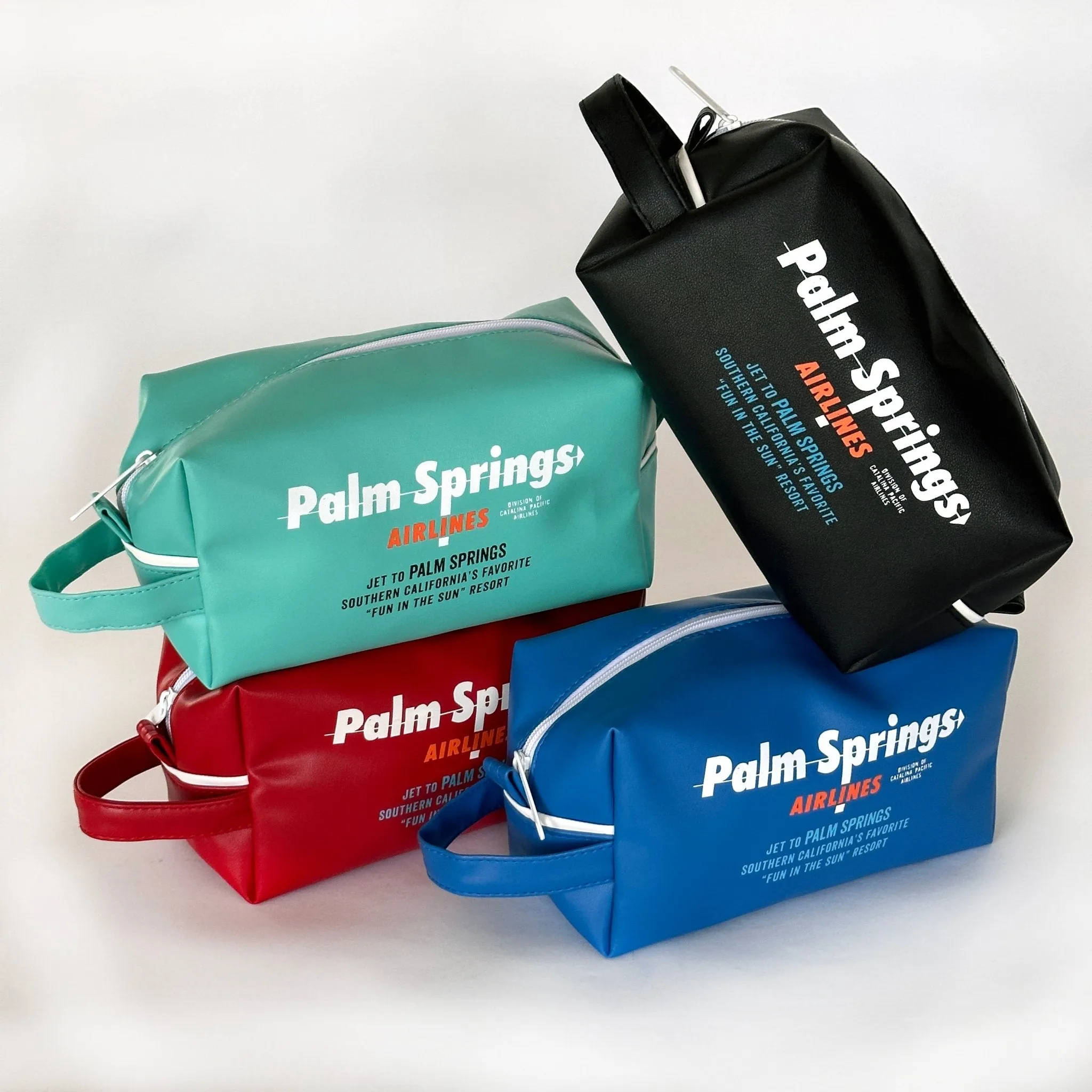 Palm Springs Airlines Toiletry Bag - Black