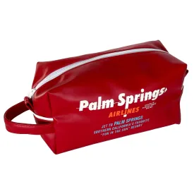 Palm Springs Airlines Toiletry Bag - Red