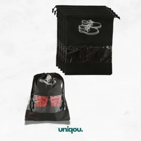 Portable Travel Shoe Bags (Pack of 5, 10) - Uniqou™
