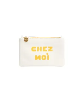 "Chez Moi" Wallet Clutch in Cream