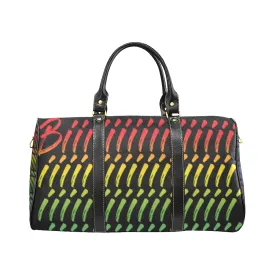 RAINBEAUX/RED/BLACK/GREEN BIIIIIIIIIIIIIIIIITCH SMALL TRAVEL BAGS