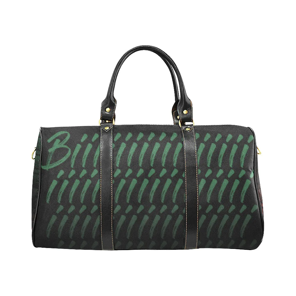RAINBEAUX/RED/BLACK/GREEN BIIIIIIIIIIIIIIIIITCH SMALL TRAVEL BAGS