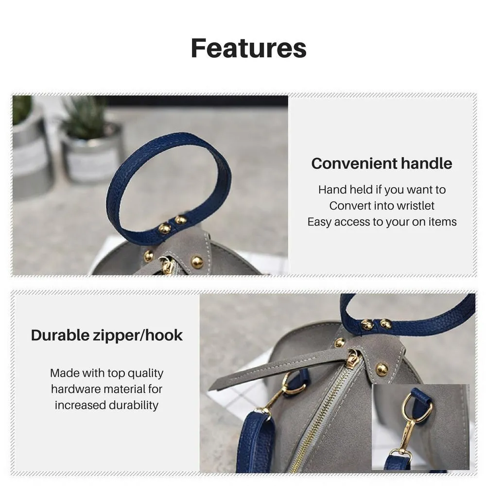 Shoppy Triangular Wristlets Slingbag