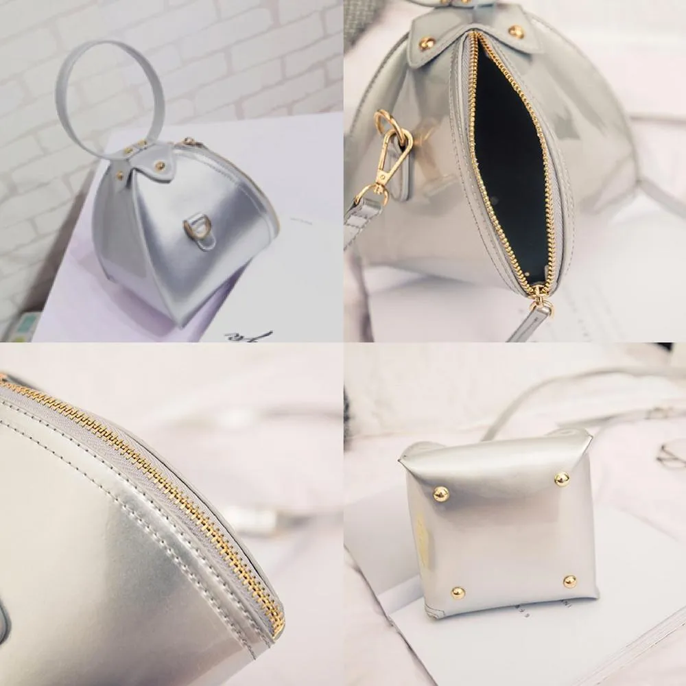 Shoppy Triangular Wristlets Slingbag