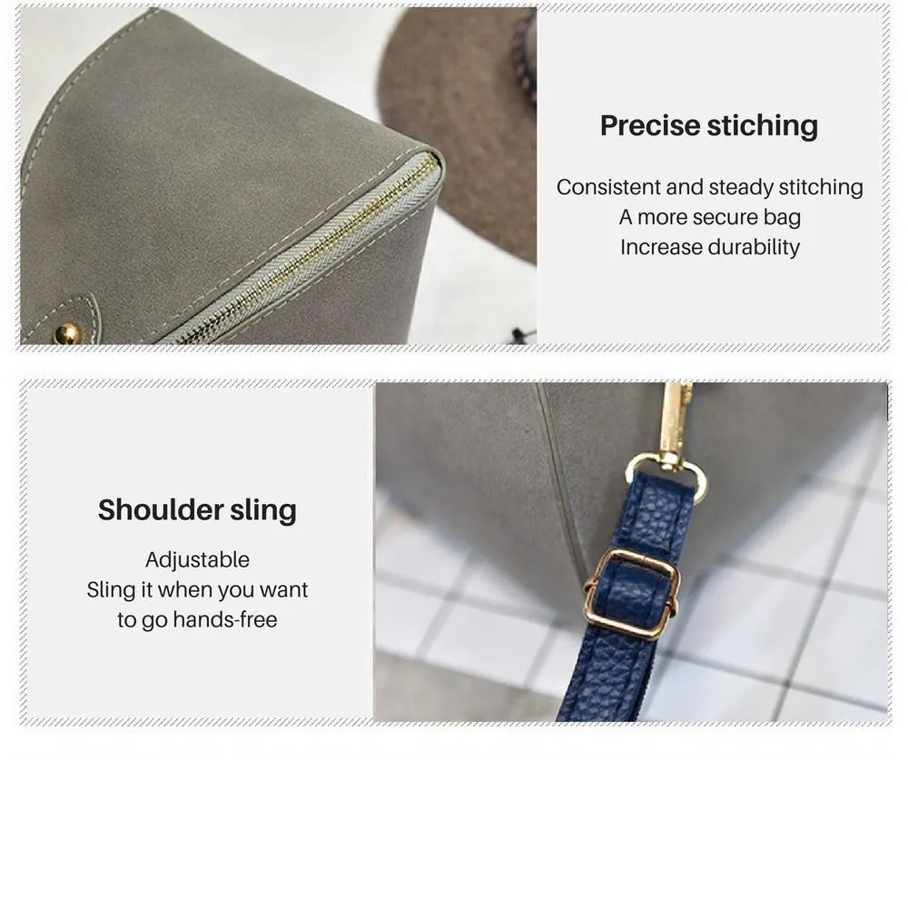 Shoppy Triangular Wristlets Slingbag