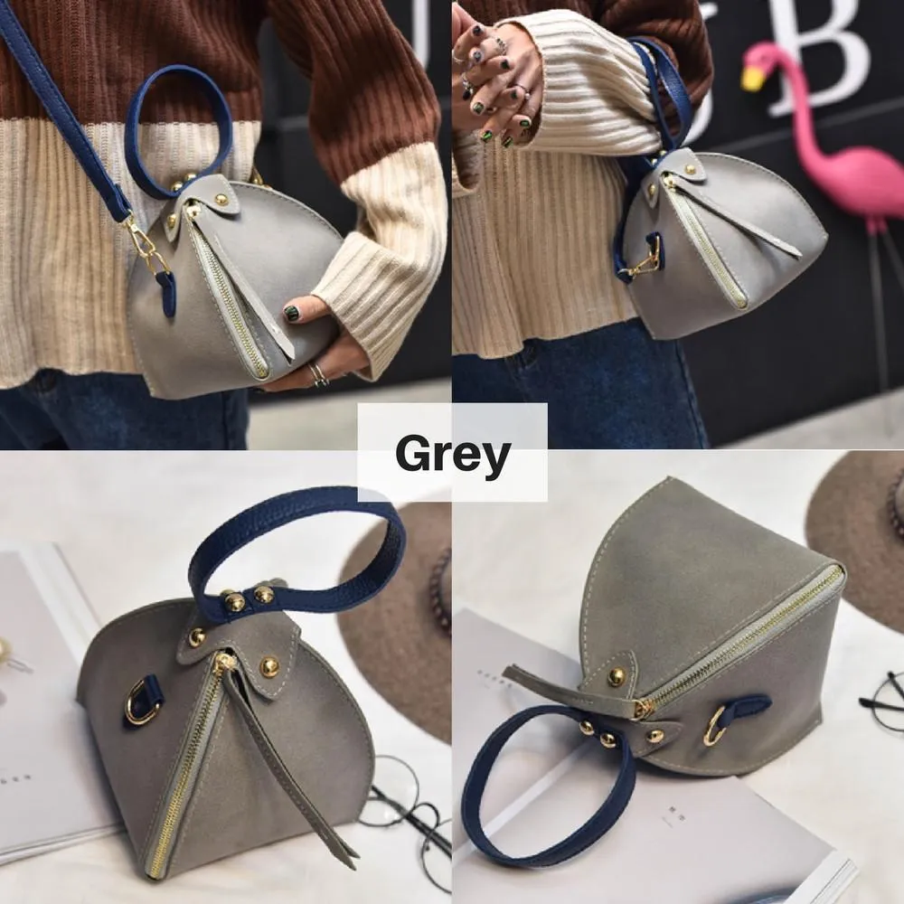 Shoppy Triangular Wristlets Slingbag
