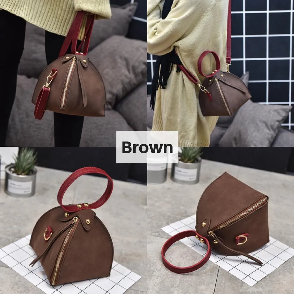 Shoppy Triangular Wristlets Slingbag