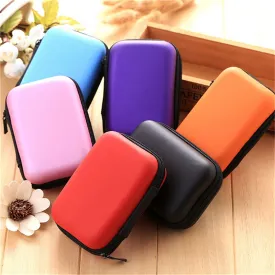 Small Electronic Cable Organizer Carry Case