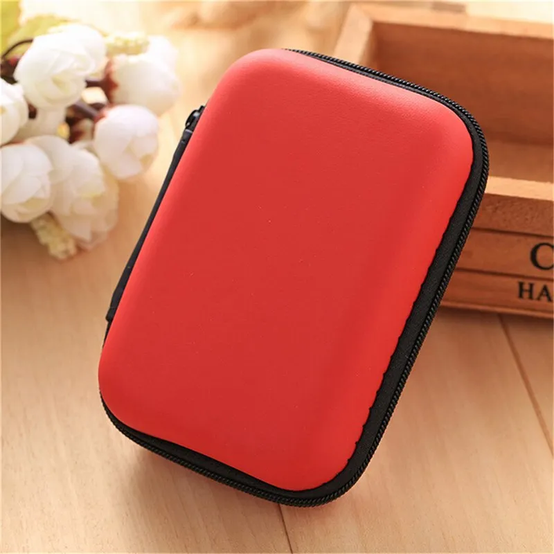Small Electronic Cable Organizer Carry Case