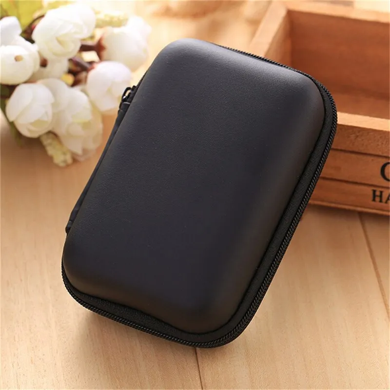 Small Electronic Cable Organizer Carry Case