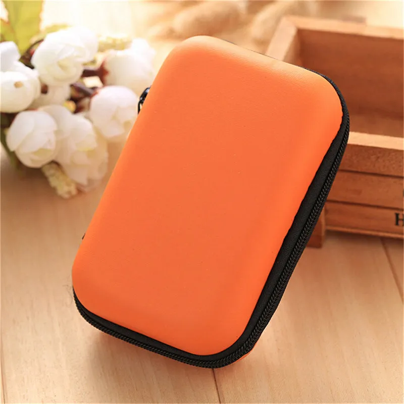 Small Electronic Cable Organizer Carry Case