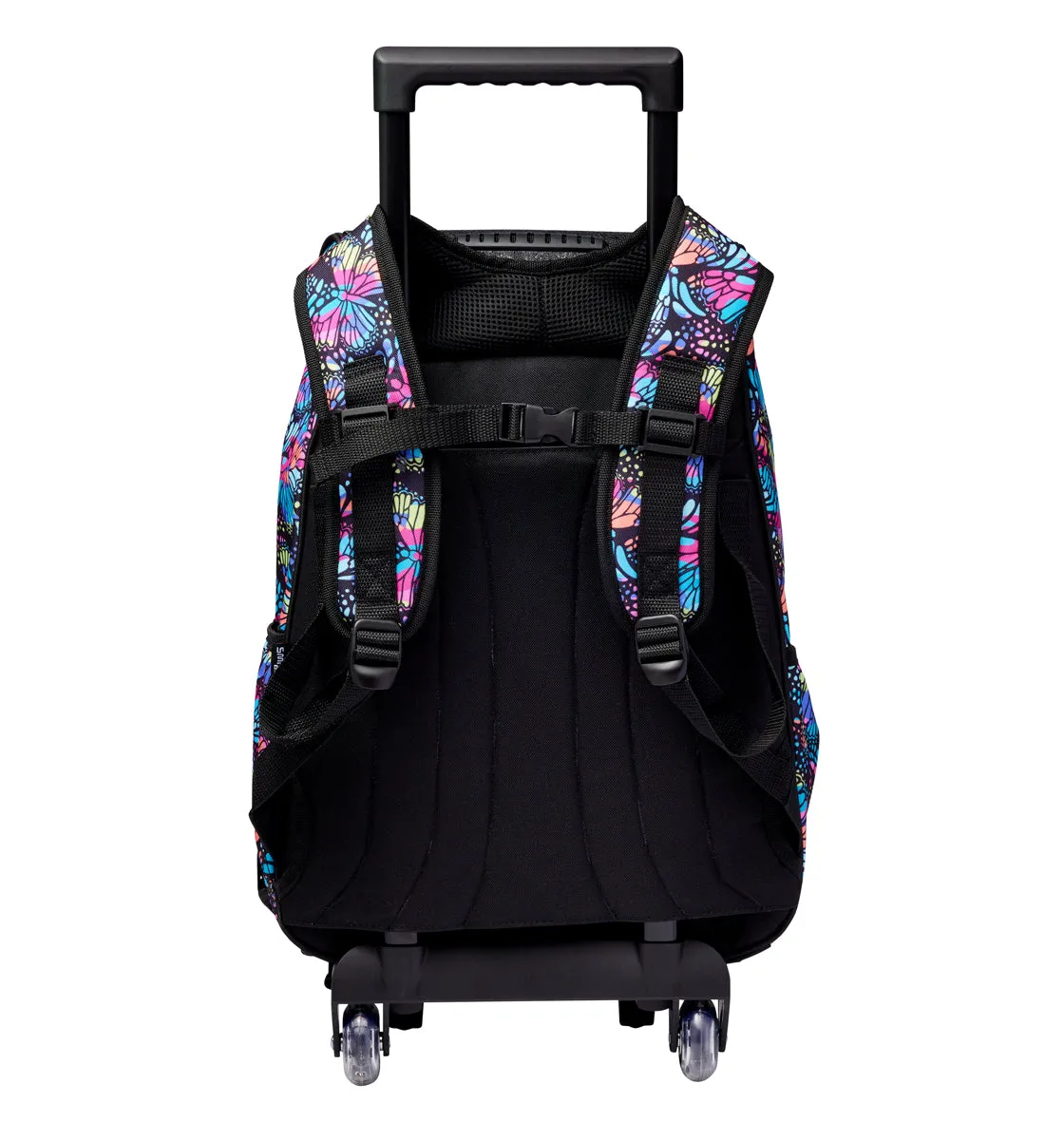 Smiggle  Vivid Access Trolley Backpack Black Mix, 3Y 
