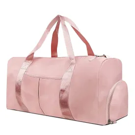 Sports Gym Bag, Travel Duffel Bag, Workout Bag for Sports and Weekend Getaway for Women and Men Swim Sports Gym Bag
