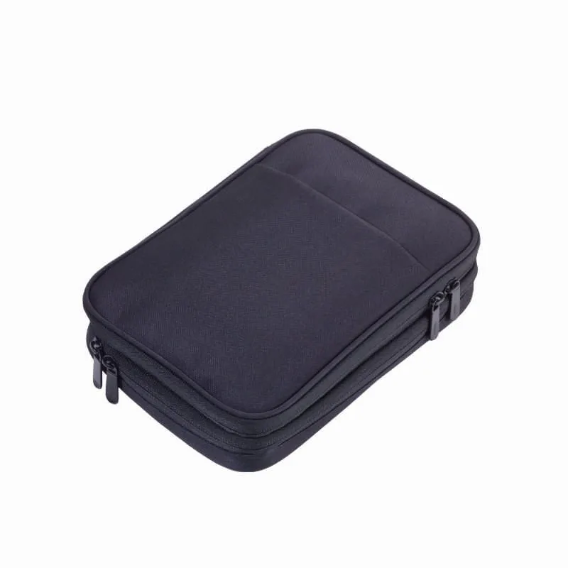 Troika Connected Soft Shell Tech Accessory Organizer Black