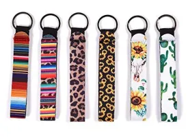 Wristlet Strap for Key, Wristlet Keychain Lanyard Holder 6 Pack