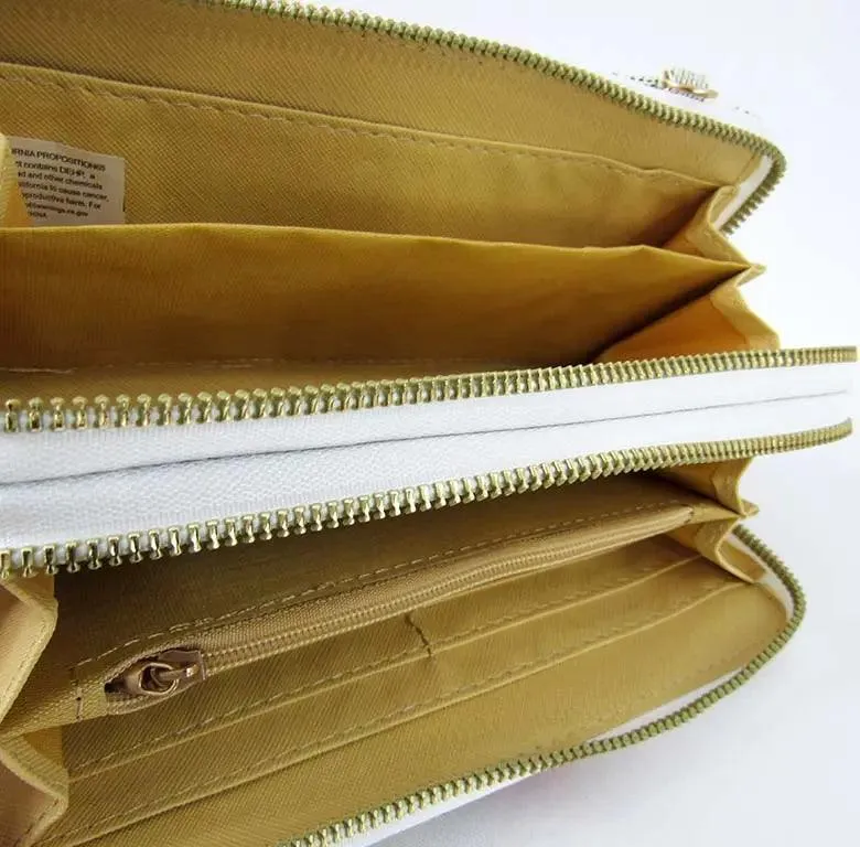 Wristlets Wallet Crossbody Double Zipper